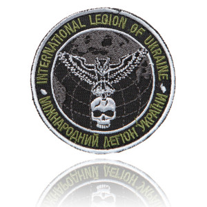 Шеврон ЗСУ "INTERNATIONAL LEGION OF UKRAINE" и "МІЖНАРОДНИЙ ЛЕГІОН УКРАЇНИ"