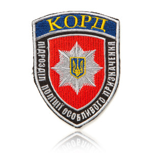 Шеврон НПУ КОРД підрозділ Поліції Особливого Призначення_UA
