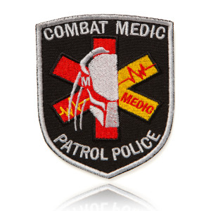 Шеврон НПУ COMBAT MEDIC PATROL POLICE