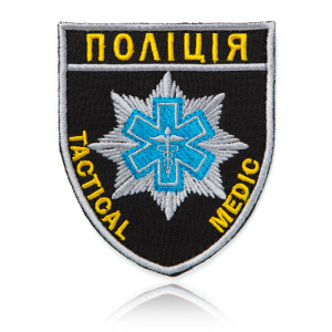 Шеврон НПУ  Поліція TACTICAL MEDIC