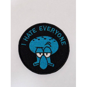 Шеврон I HATE EVERYONE